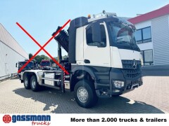 Mercedes Benz Arocs 3351 AK 6x6, Retarder, Navi, Grounder 