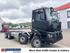 Renault C 480 8x4, Kran 15-35m/t 