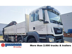 MAN TGS 35.440 8x4 BL, Navi, Heckkran Palfinger 