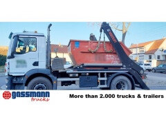 MAN TGM 18.320 4x2 BL, Hiab Tele-Absetzanlage, Funk 