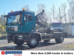MAN TGM 18.340 4x4 BB, Hiab LHT 19046 Abrollkipper, 