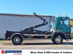 MAN TGM 18.340 4x4 BB, Hiab LHT 19046 Abrollkipper, 