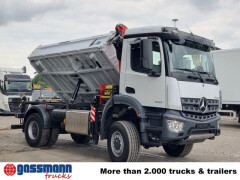 Mercedes Benz Arocs 1832 AK 4x4, MultimediaCockpit, Navi, Kran 