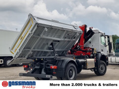 Mercedes Benz Arocs 1832 AK 4x4, MultimediaCockpit, Navi, Kran 
