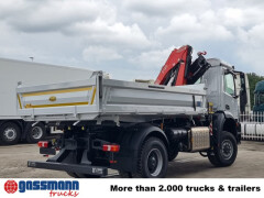 Mercedes Benz Arocs 1832 AK 4x4, MultimediaCockpit, Navi, Kran 