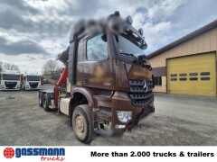 Mercedes Benz Arocs 3351 LS 6x6, Grounder, MirrorCam, Navi, 