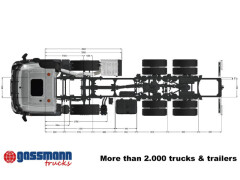 Mercedes Benz Arocs 3253 L 8x4/4, MultimediaCockpit, Navi, 