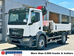 MAN TGM 18.320 4x2, Kran HMF 1320 K3, Funk 