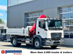 MAN TGM 18.320 4x2, Kran HMF 1320 K3, Funk 