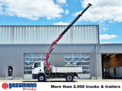 MAN TGM 18.320 4x2, Kran HMF 1320 K3, Funk 