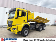 MAN TGS 26.470 6x6 BB, Hohe Bauart, Navi, 